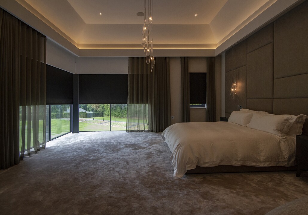 Blackout Blinds in Corner Windows